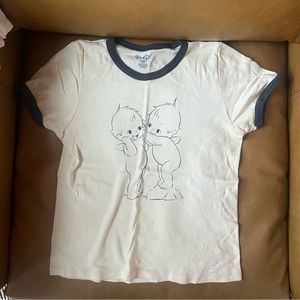 Brandy Melville cherub baby tee